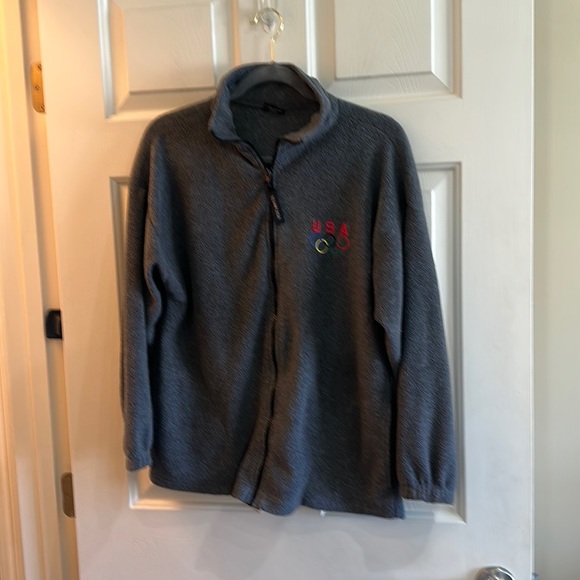 team usa Jackets & Coats Team Usa Fleece Jacket Poshmark
